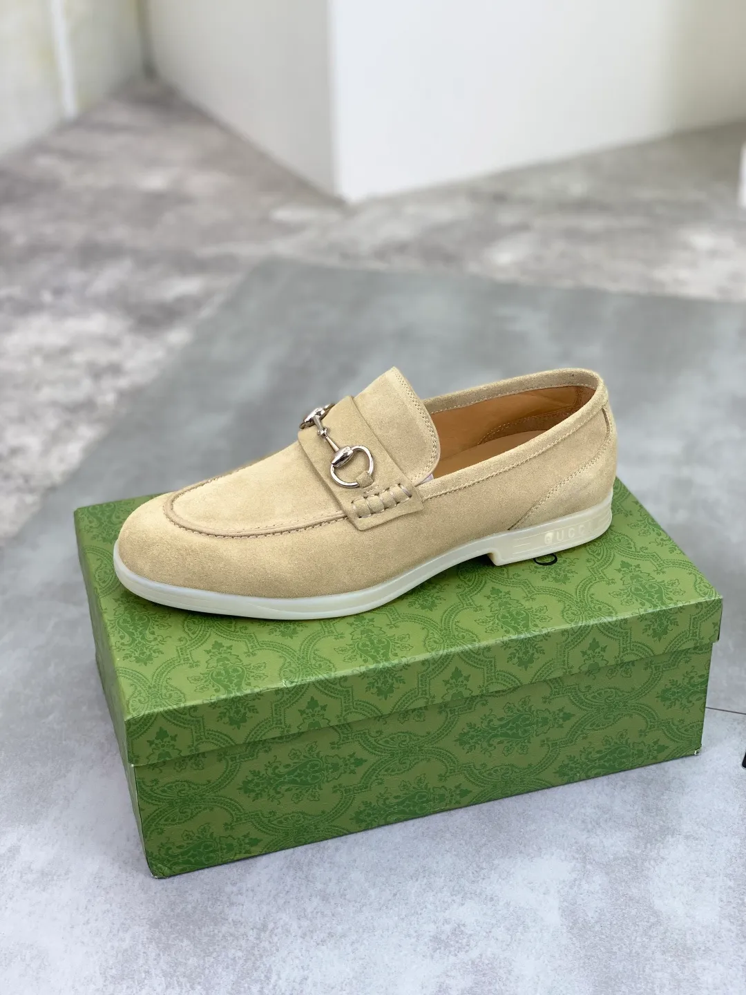 Men's men's shoes 💰P520 [New style] Water dyed cowhide 💰💎💎💎 [Gucci] GUCCI high-end classic men's formal business leather shoes, original order 1:1 authentic goods! Original imported high-end calfskin, original metal buckle, imported first-layer cowhide lining for feet, original outsole, men's shoe size: 38-44 (45 customized) Multiple colors available